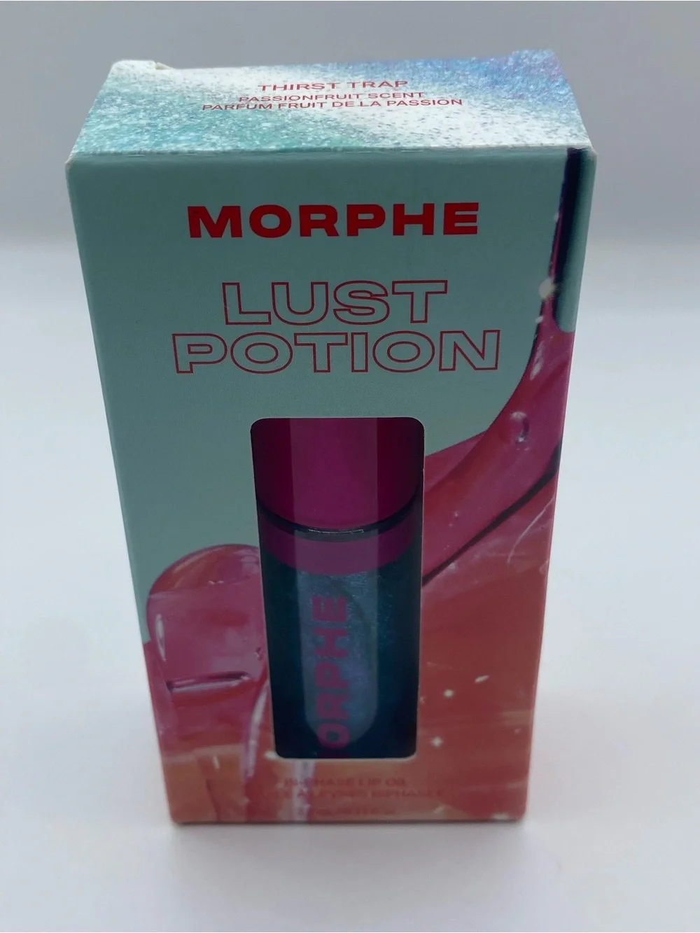 Morphe Lust Potion‎ Bi Phase Lip Oil Gloss THIRST TRAP 3.2mL / 0.11 fl oz NIB